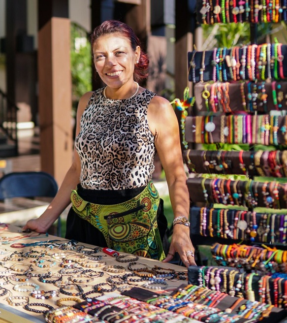 Emprendedores de la zona vendieron sus productos en el marco de la inauguración del HUB en Guanacaste.