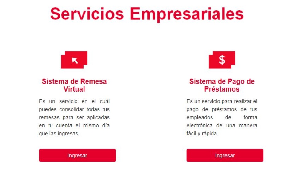 Remesa vitual empresas