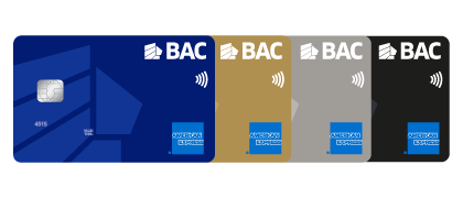 Tarjetas AMEX BAC