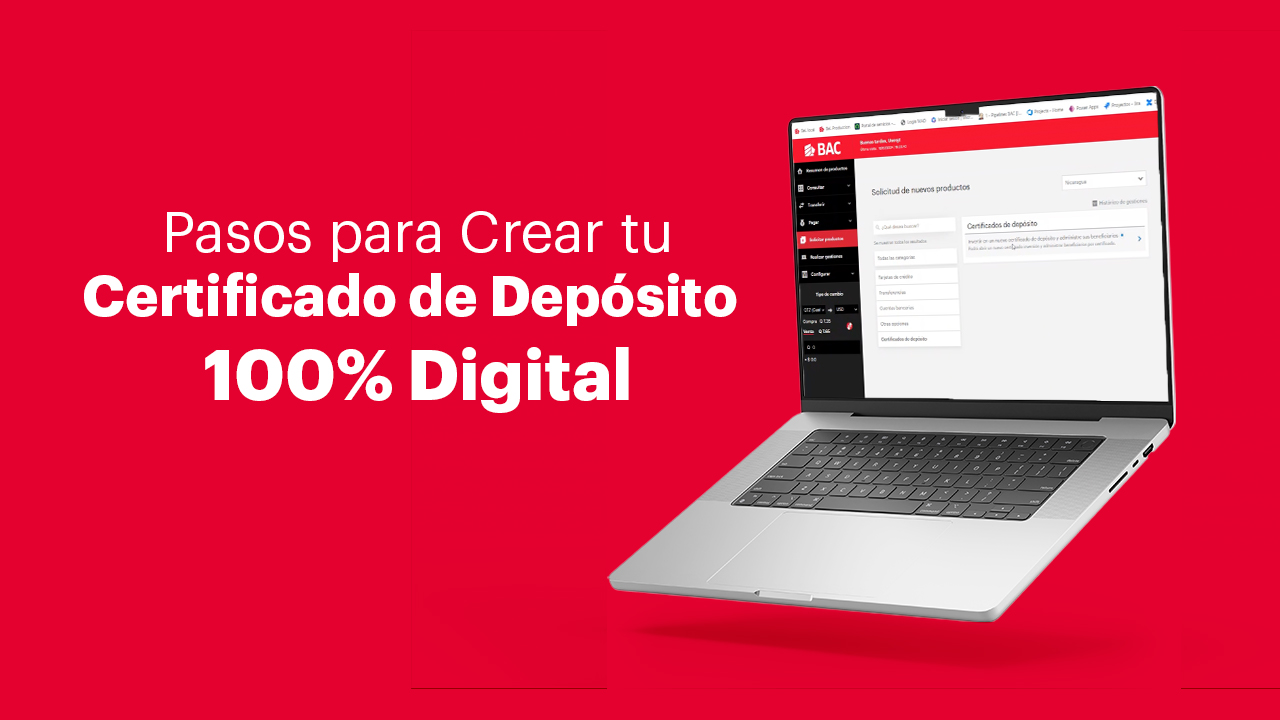 tutorial de certificado de depósito a plazo