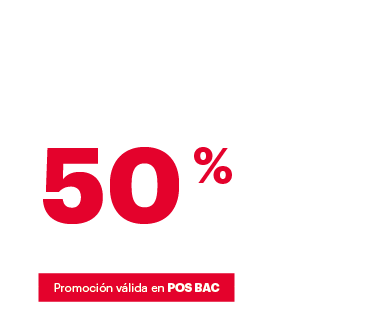 50% de descuento en tribo