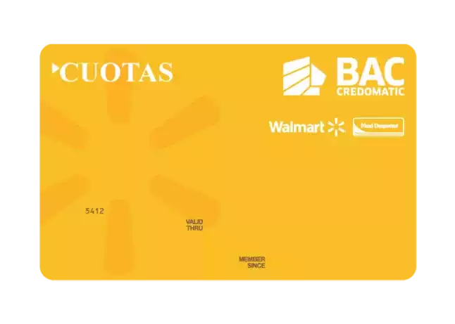 Tarjeta walmart cuotas