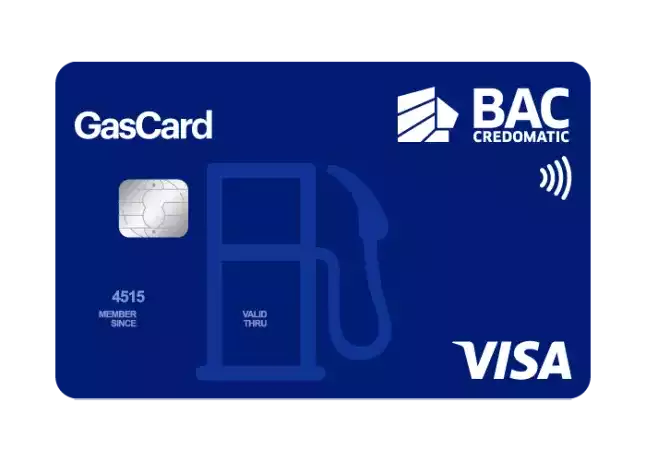 tarjeta visa clasica azul BAC Credomatic