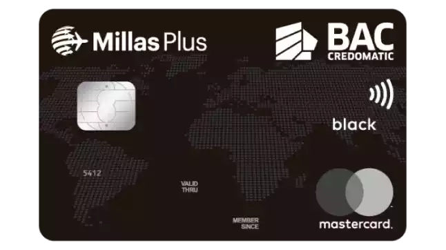 Millas Plus black Mastercard