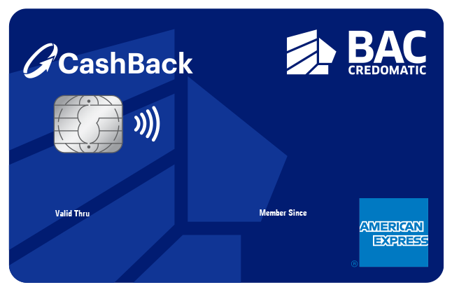 Tarjeta CashBack Clásica AMEX Costa Rica | BAC Credomatic