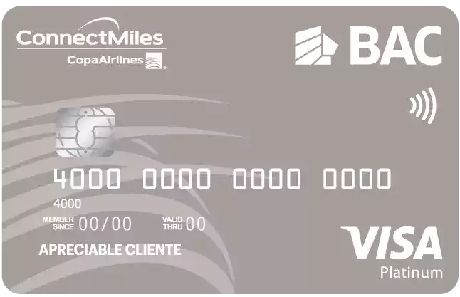 Tarjeta ConnectMiles Visa Platinum