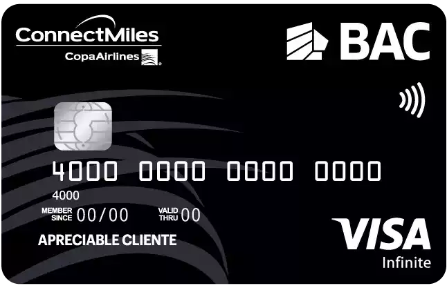 Tarjeta ConnectMiles Visa Infinite