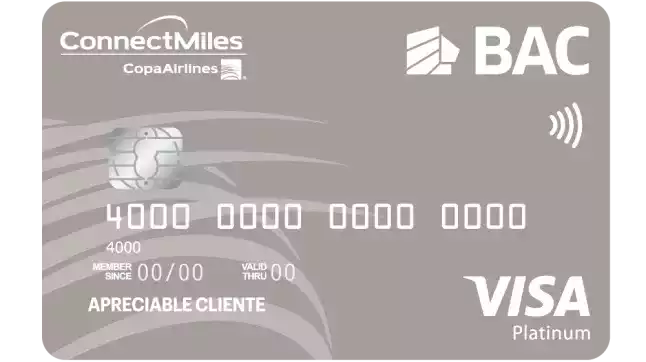 Tarjeta ConnectMiles Visa Platinum