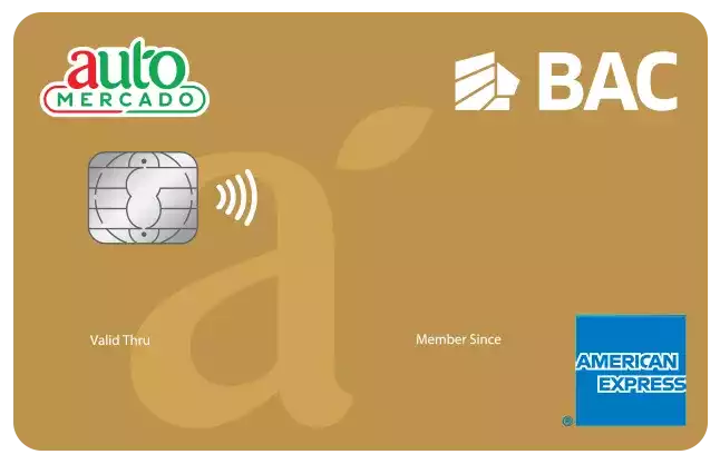 Auto Mercado American Express® Gold BAC