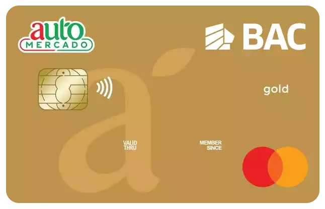 Auto Mercado American Express® Gold  BAC