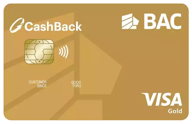 CashBack Dorada Visa BAC