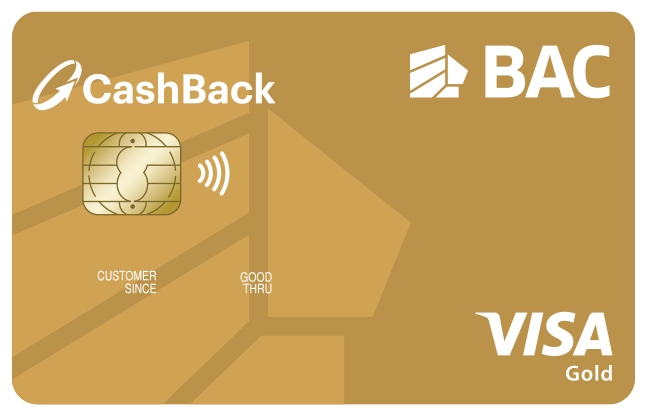 CashBack Dorada Visa BAC