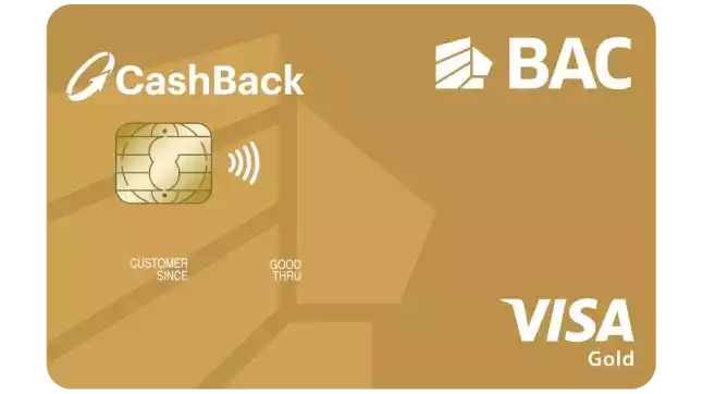 CashBack Dorada Visa BAC