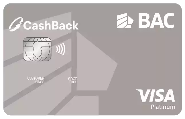 CashBack Platino Visa BAC