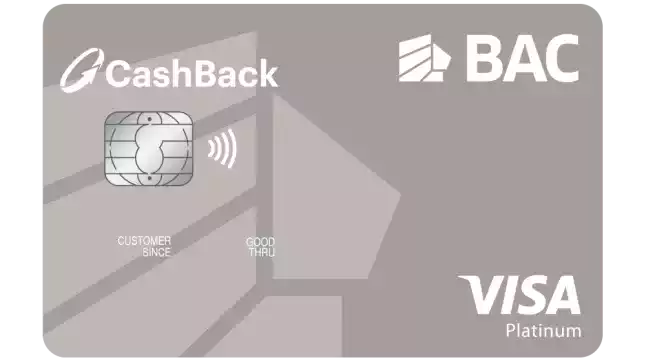 CashBack Platino Visa BAC