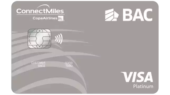 CONNECTMILES VISA PLATINUM BAC