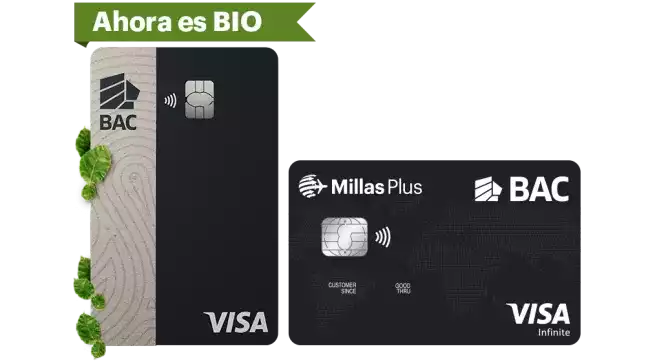 Tarjeta BIO Millas Plus Visa Infinite