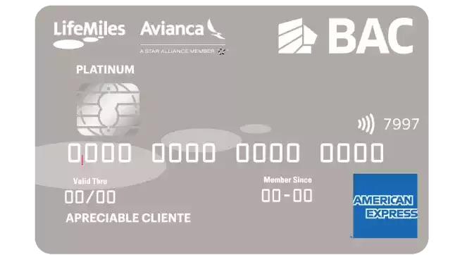 Tarjeta LifeMiles Amex Platino