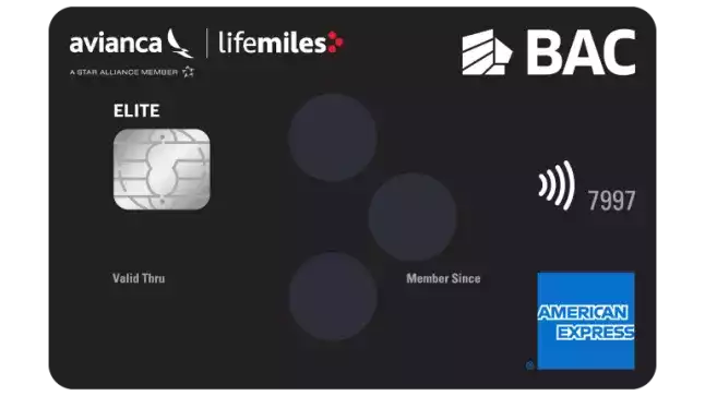 Tarjeta lifemiles American Express Black