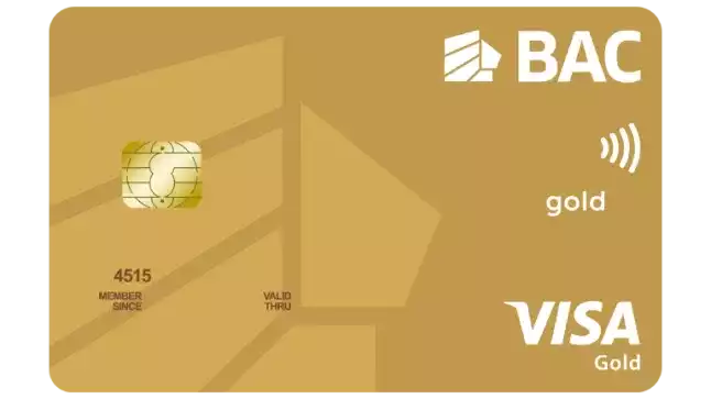 Tarjeta Gold Visa