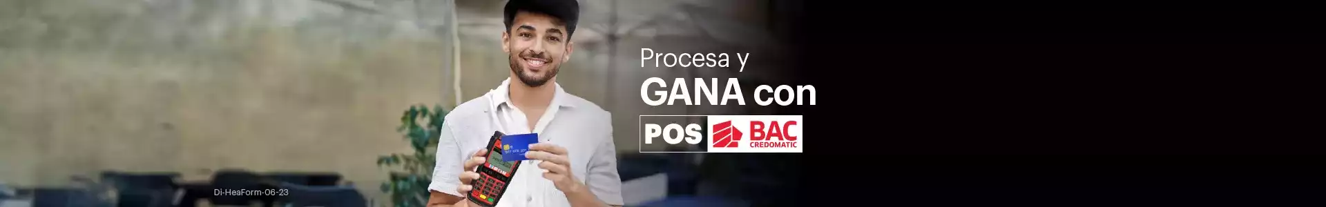 Procesa y gana con POS BAC