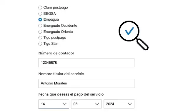 verificación de información