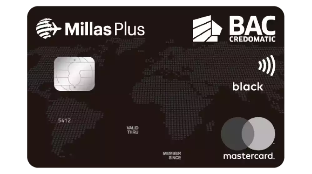 Millas Plus black Mastercard