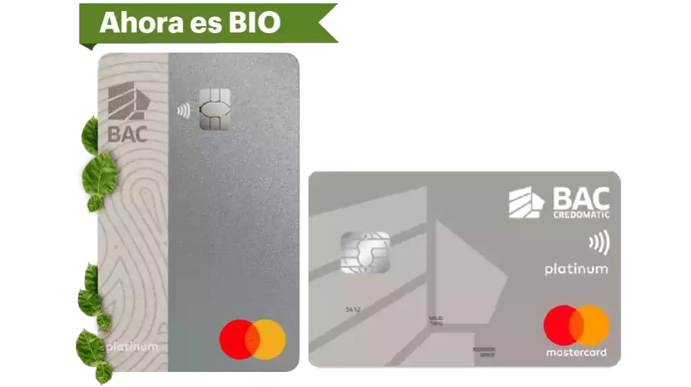 Tarjeta BIO Mastercard Platinum