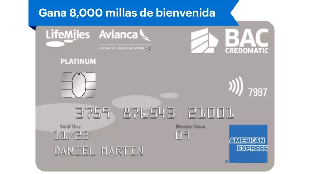 Tarjeta de crédito lifemiles platinum