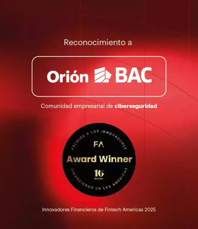 Reconocimiento Orión BAC