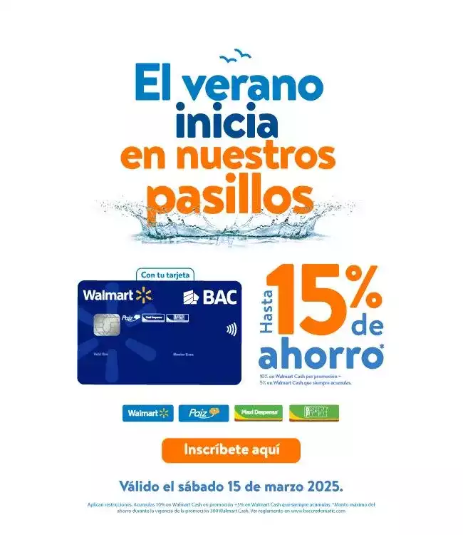 15% ahorro